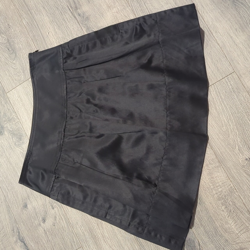 BCBG Silk Blend Midi Skirt